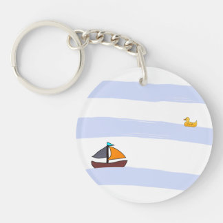 NAVY KEY RING HOLDER / RUNDSCHIFFSSCHLÜSSELANHÄNGE SCHLÜSSELANHÄNGER