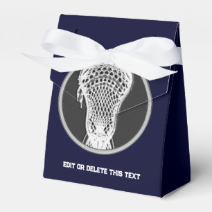 Navy Lacrosse Sports Geschenkschachtel