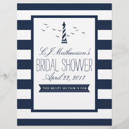 Navy Lighthouse Nautical Brautparty Division