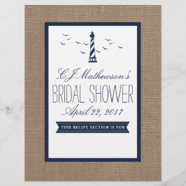 Navy Lighthouse Nautical Brautparty Division