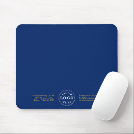 Navy-Mauspad – Fördern Sie Ihr Unternehmen mit Sti Mousepad