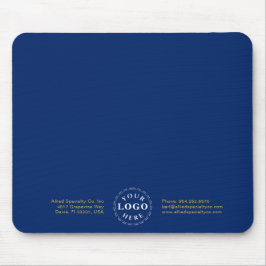 Navy Mouse Pad – Promote Your Business in Style Mousepad