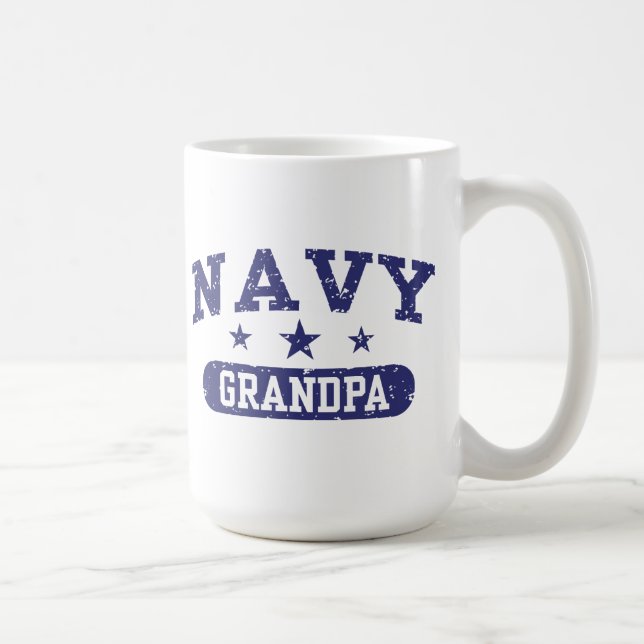 Navy Opandpa Kaffeetasse (Rechts)