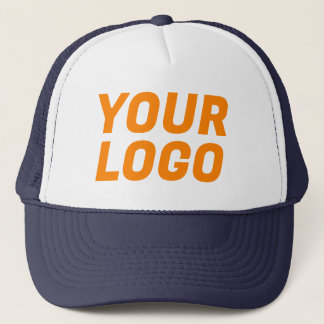 Navy & Orange CUSTOM Truckerkappe