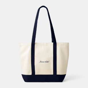 Navy Owl Lantern Anassa Kata Tote Bag Tragetasche