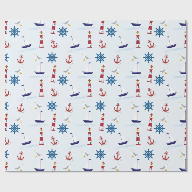 Navy Packpapier (Flach)