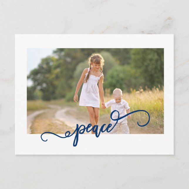 Navy Peace Postkarte (Vorderseite)