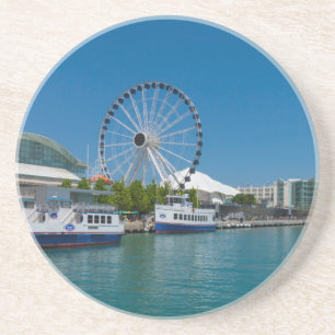 Navy Pier Getränkeuntersetzer