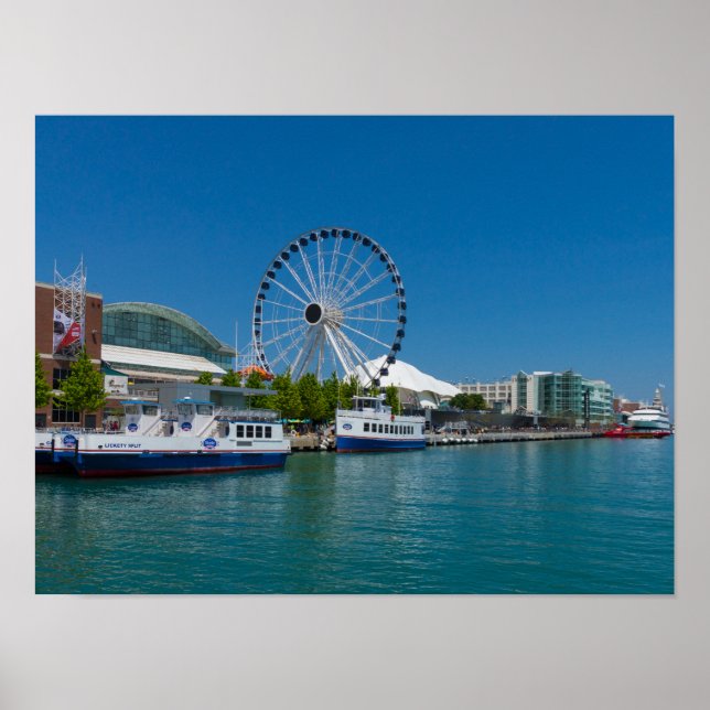 Navy Pier Poster (Vorne)