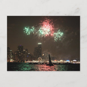 Navy Pier Postkarte