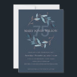NAVY PINK BLUE FAUNA WREATH ANY AGE BIRTHDAY CARD DANKESKARTE<br><div class="desc">For any further customisation or any other matching items,  please feel free to contact me at yellowfebstudio@gmail.com</div>