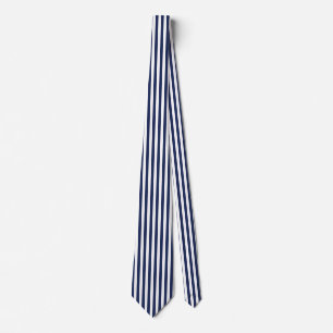 Navy Pinstripe Krawatte