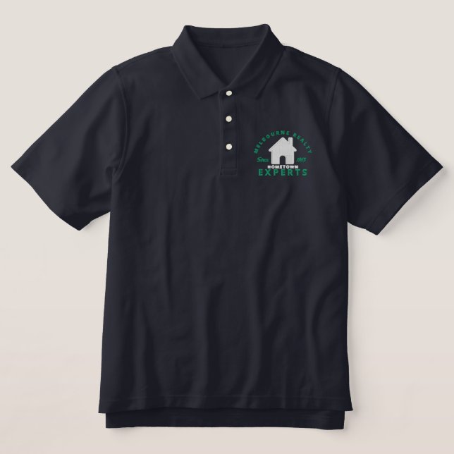 Navy Polo (Design Vorderseite)