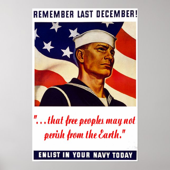 Navy Poster (Vorne)