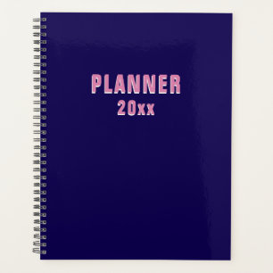 Navy rosa planer