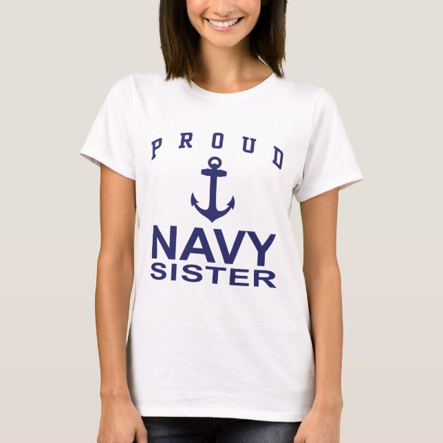 Navy Sister T-Shirt (Vorderseite)