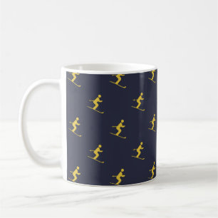 Navy Skier Kaffeetasse