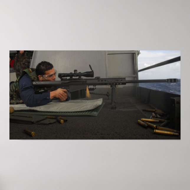 Navy Sniper Poster (Vorne)