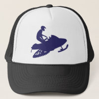 Navy-Snowmobiler