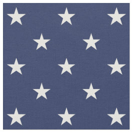Navy Stars Fabric Stoff
