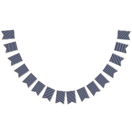 Navy Strip Preppy Bunting Wimpelkette