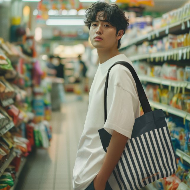 Navy Strips | Die Monografie des Modernen Gentlema Tasche (Von Creator hochgeladen)