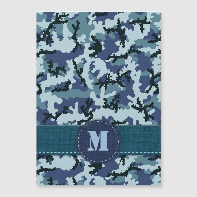 Navy-Tarnung Magnetkarte (Vorderseite)