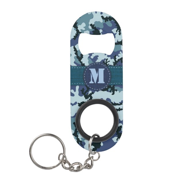 Navy-Tarnung Mini Flaschenöffner (Vorderseite)