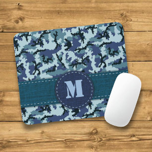 Navy-Tarnung Mousepad