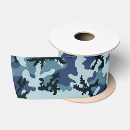Navy-Tarnung Satinband