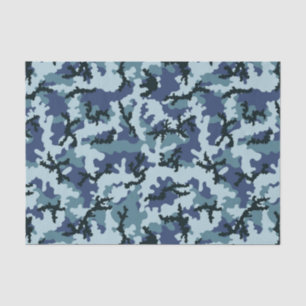 Navy-Tarnung Seidenpapier