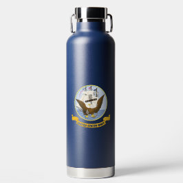 Navy Trinkflasche