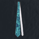 Navy und Aqua Vintag Paisley Floral Wedding Krawat Krawatte<br><div class="desc">Jede Krawatte,  die nicht vorn und hinten gedruckt wird,  kann von Ihnen so angepasst werden,  dass der Druck auch auf der Rückseite vorhanden ist. Klicken Sie einfach auf mehr anpassen und wählen Sie alles aus und kopieren Sie dann die Rückseite und fügen Sie die Farbe ein.</div>