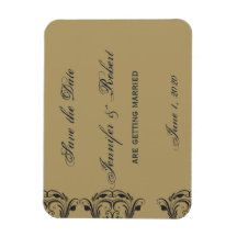 Navy und Gold Masquerade Save the Date
