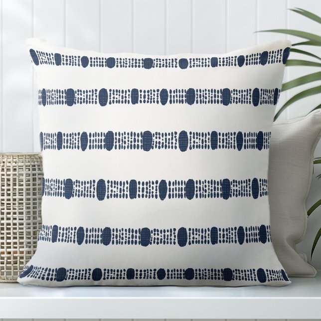 Navy und White Decorative Kissen (Von Creator hochgeladen)