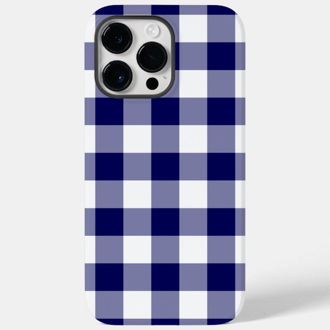 Navy und White Gingham Pattern title_seo2 (Rückseite)