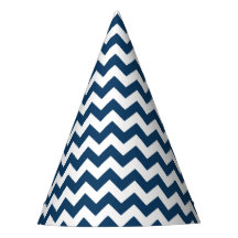 Navy Zigzag, Zickzack, Marine, geometrisches Muste