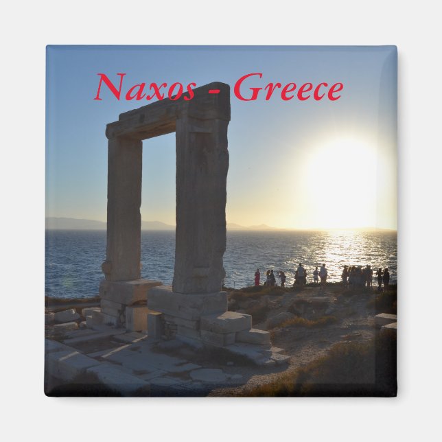 Naxos Griechenland Magnet (Vorne)