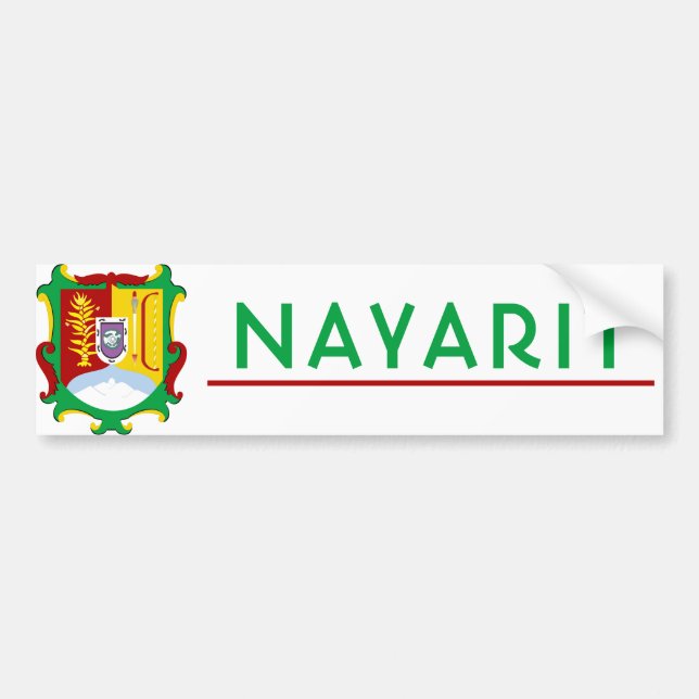 Nayarit Autoaufkleber (Vorne)
