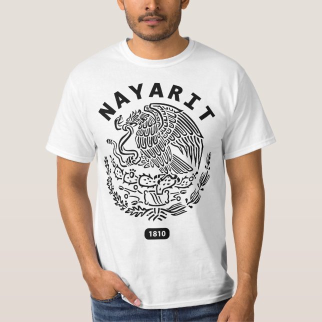 NAYARIT MEXIKO T-Shirt (Vorderseite)