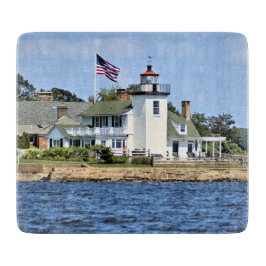 Nayatt Point Lighthouse Rhode Island Cutting Board Schneidebrett