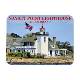 Nayatt Point Lighthouse, Rhode Island Magnet