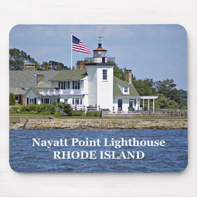 Nayatt Point Lighthouse, Rhode Island Mousepad (Vorne)