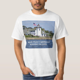 Nayatt Point Lighthouse, Rhode Island T - Shirt
