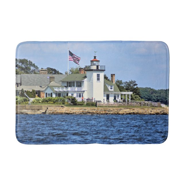 Nayatt Punkt-Leuchtturm, Rhode Island Bad-Matte Badematte (Vorderseite)