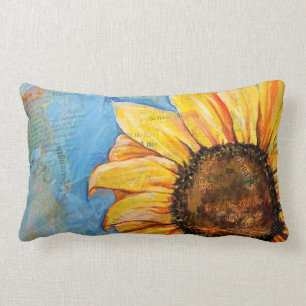 N'ayez aucun coussin lombaire de tournesol de