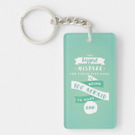 N'ayez pas peur pour faire le porte - clé