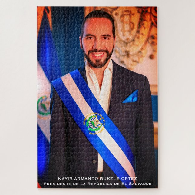 Nayib Bukele, Präsident von El Salvadore (Vertikal)