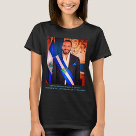 Nayib Bukele, Präsident von El Salvadore T-Shirt