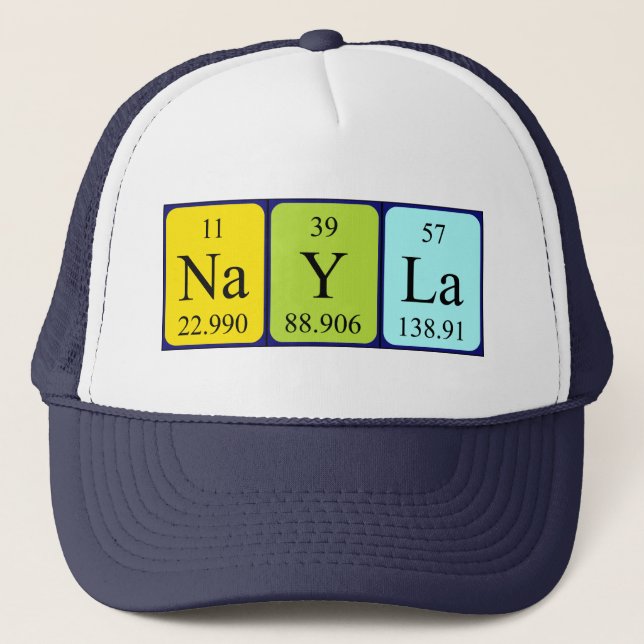 Nayla Periodenname Hut Truckerkappe (Vorderseite)